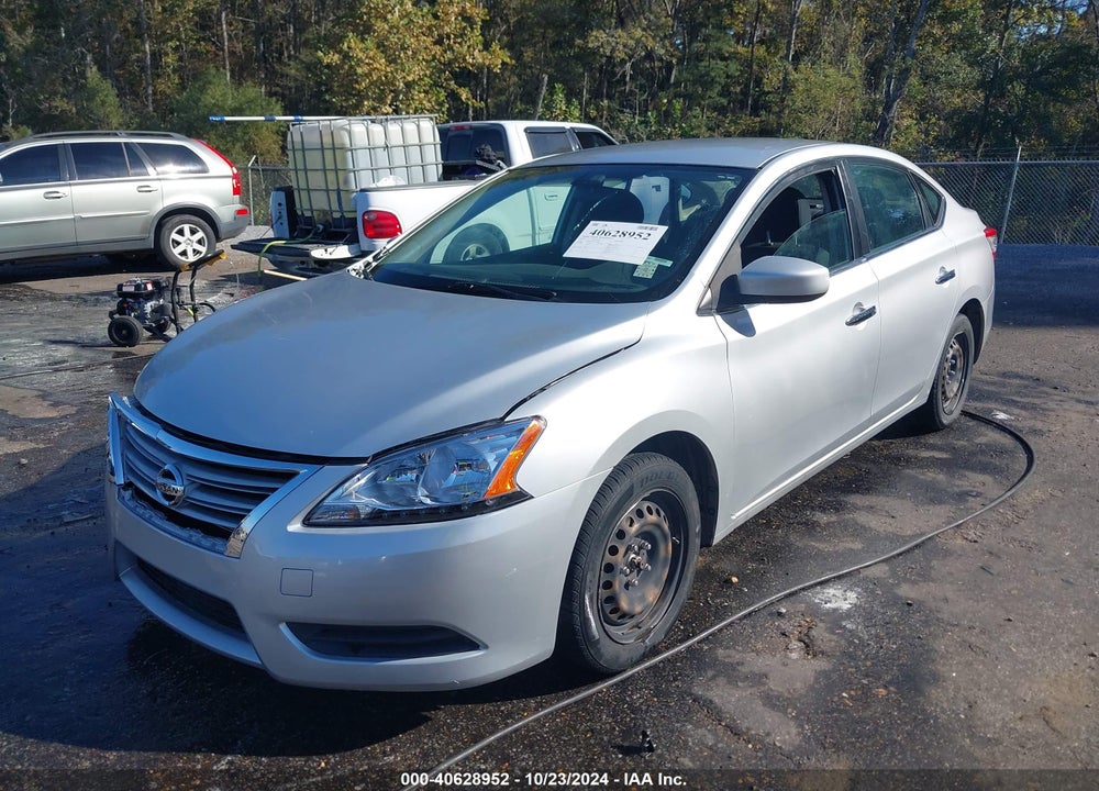 2014 NISSAN SENTRA S VIN: 3N1AB7AP4EY205856
