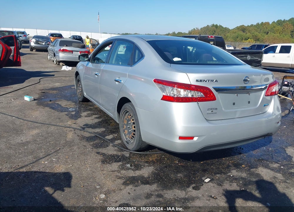 2014 NISSAN SENTRA S VIN: 3N1AB7AP4EY205856