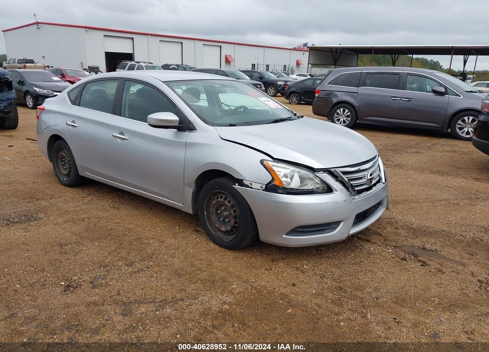 2014 NISSAN SENTRA S VIN: 3N1AB7AP4EY205856