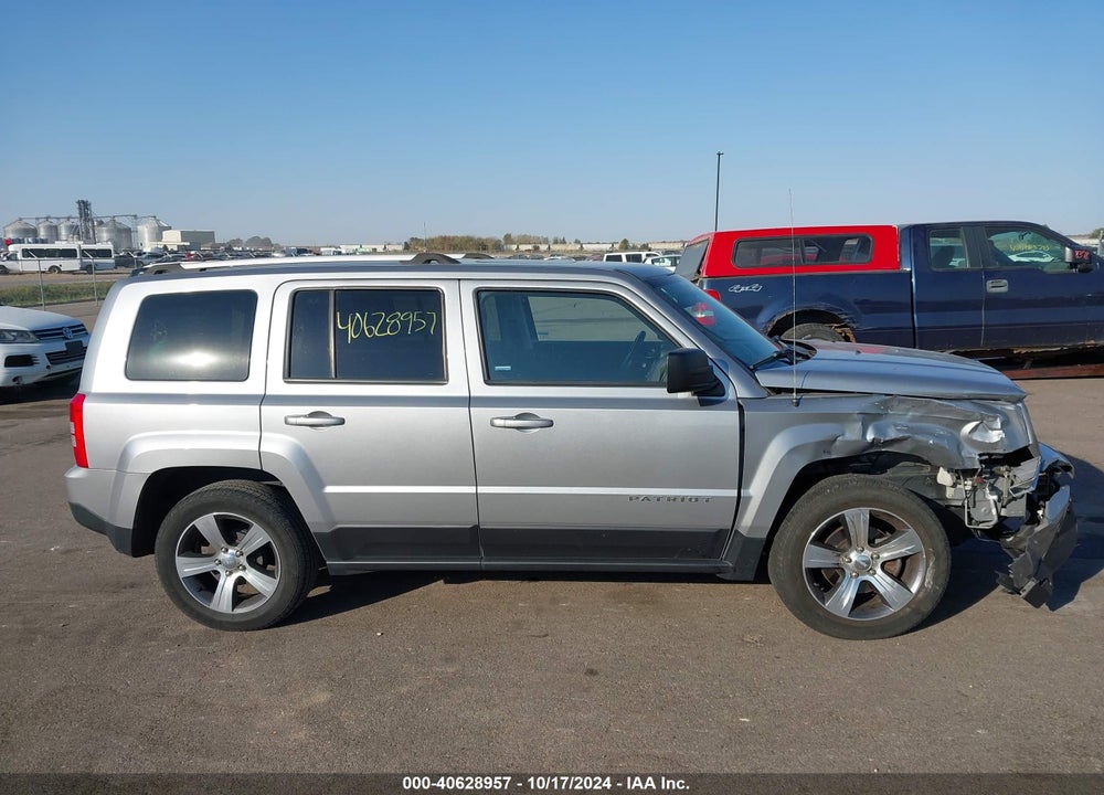 2017 JEEP PATRIOT HIGH ALTITUDE FWD VIN: 1C4NJPFAXHD152822