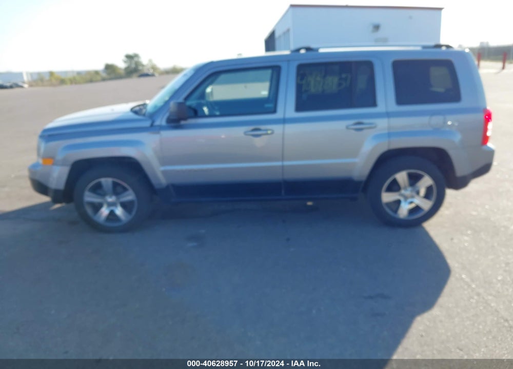 2017 JEEP PATRIOT HIGH ALTITUDE FWD VIN: 1C4NJPFAXHD152822