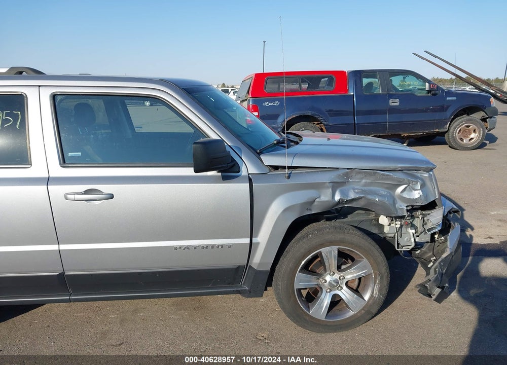 2017 JEEP PATRIOT HIGH ALTITUDE FWD VIN: 1C4NJPFAXHD152822