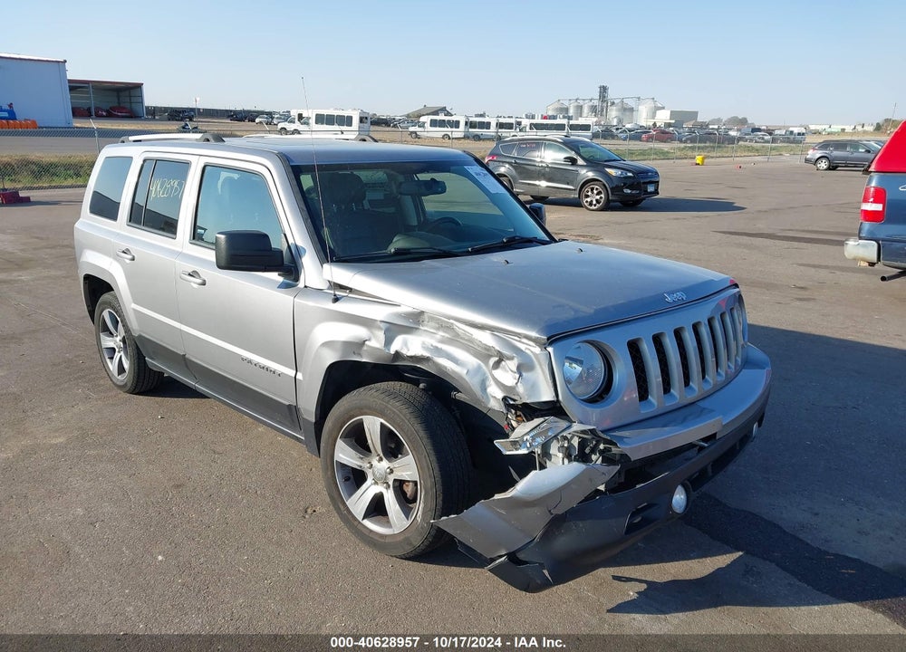 2017 JEEP PATRIOT HIGH ALTITUDE FWD VIN: 1C4NJPFAXHD152822