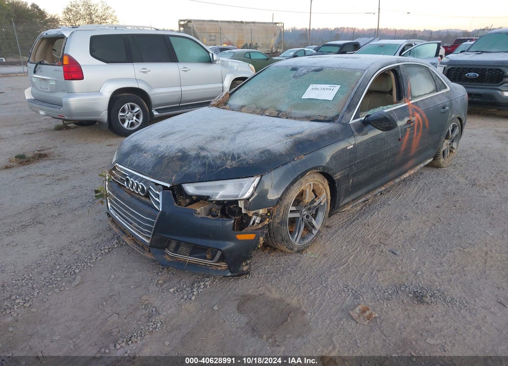2018 AUDI A4 2.0T PREMIUM VIN: WAUFNAF47JA062032