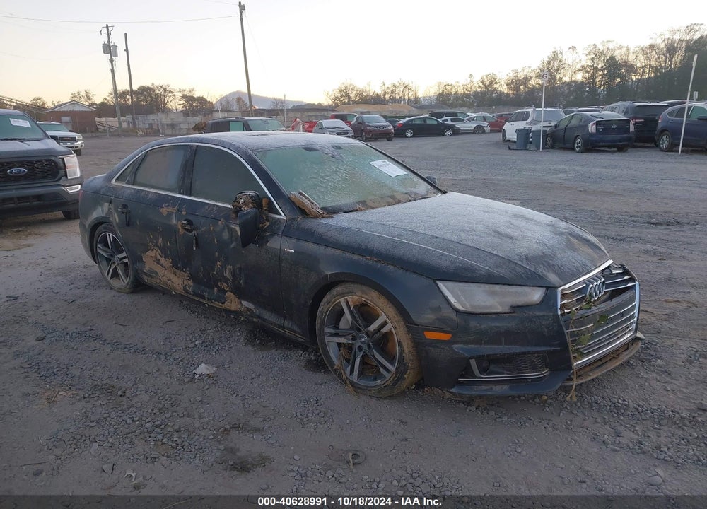 2018 AUDI A4 2.0T PREMIUM VIN: WAUFNAF47JA062032