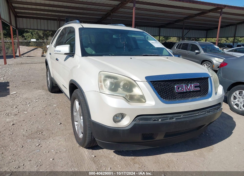2008 GMC ACADIA SLT-2 VIN: 1GKER33718J132281
