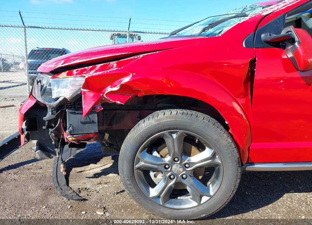 2014 DODGE JOURNEY CROSSROAD VIN: 3C4PDCGG5ET289491