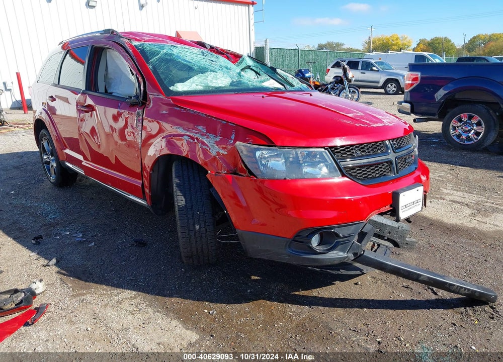 2014 DODGE JOURNEY CROSSROAD VIN: 3C4PDCGG5ET289491