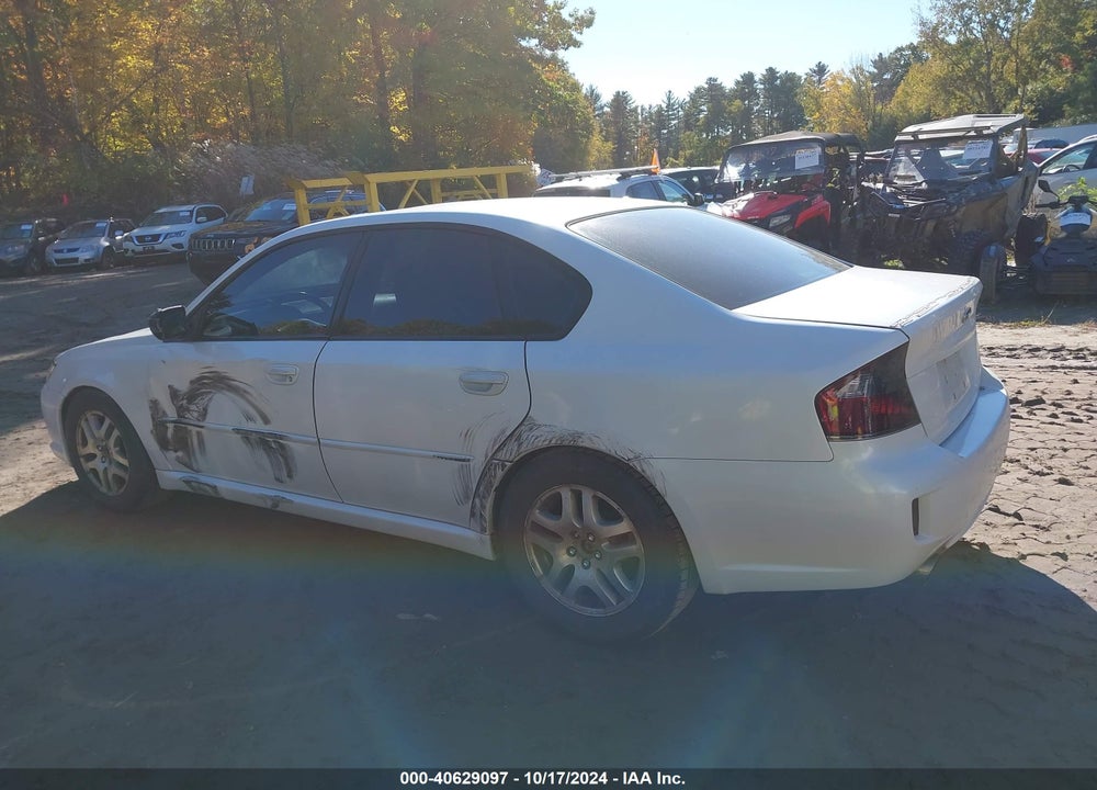 2008 SUBARU LEGACY 2.5I VIN: 4S3BL616187212222