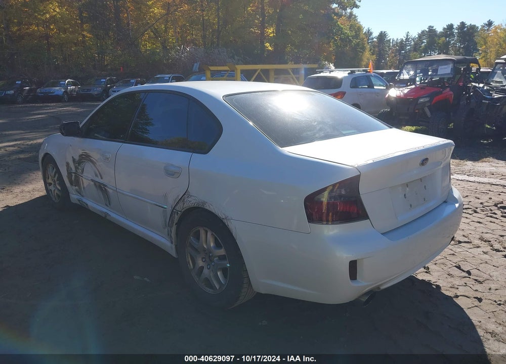 2008 SUBARU LEGACY 2.5I VIN: 4S3BL616187212222