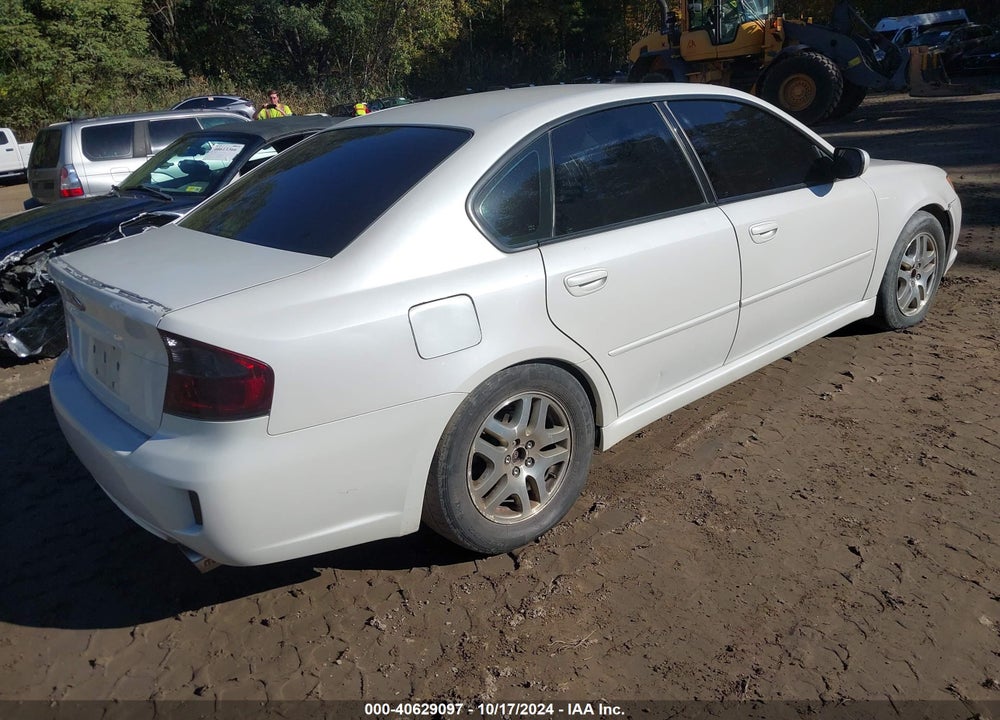 2008 SUBARU LEGACY 2.5I VIN: 4S3BL616187212222