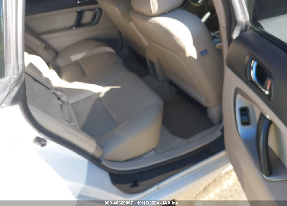 2008 SUBARU LEGACY 2.5I VIN: 4S3BL616187212222