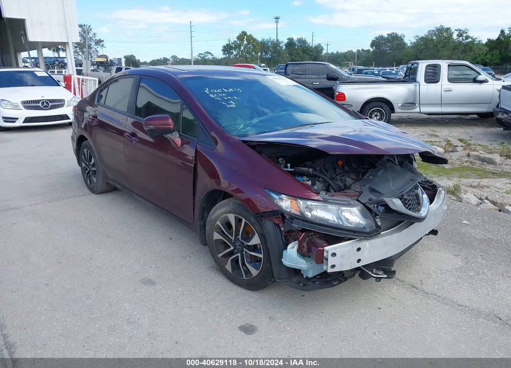 2014 HONDA CIVIC EX VIN: 19XFB2F86EE072414