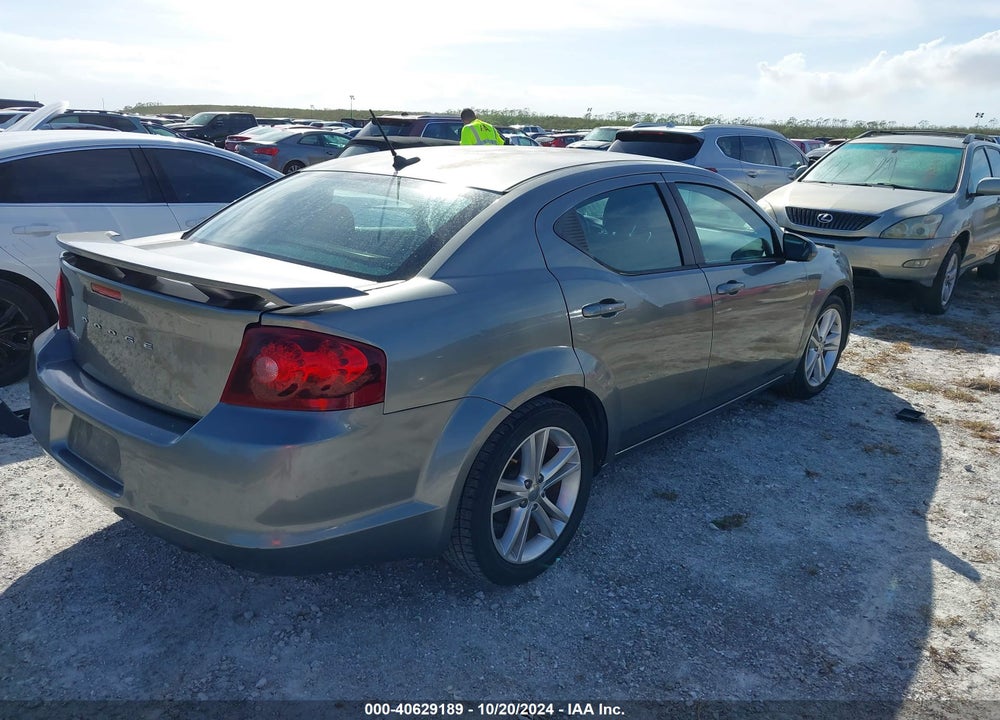 2012 DODGE AVENGER SXT PLUS VIN: 1C3CDZEG5CN126328