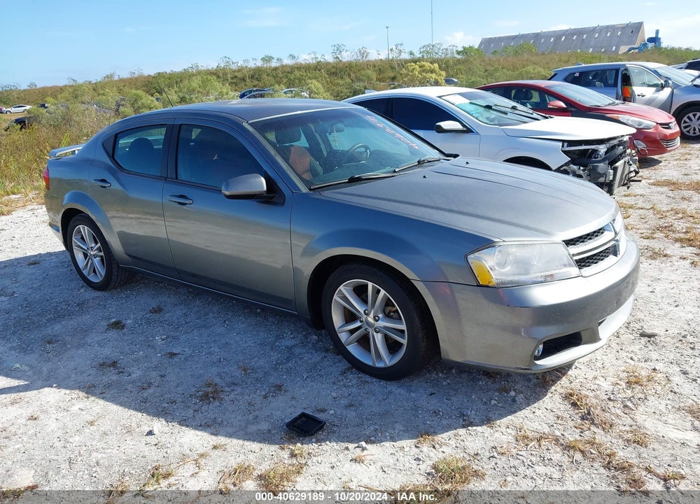 2012 DODGE AVENGER SXT PLUS VIN: 1C3CDZEG5CN126328