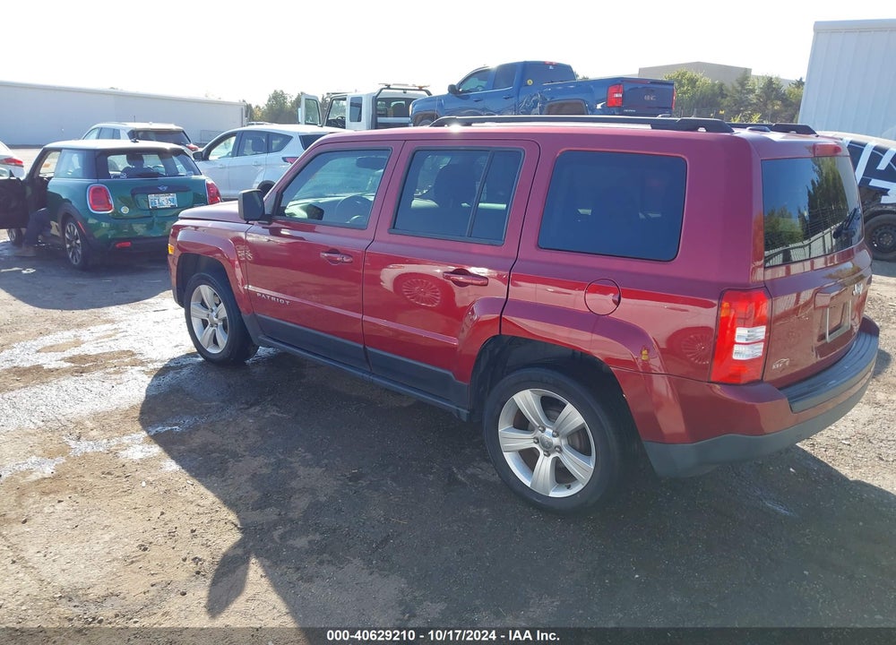 2015 JEEP PATRIOT LATITUDE VIN: 1C4NJPFB8FD304912