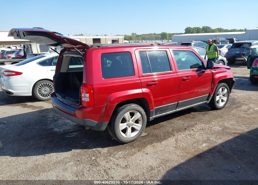 2015 JEEP PATRIOT LATITUDE VIN: 1C4NJPFB8FD304912