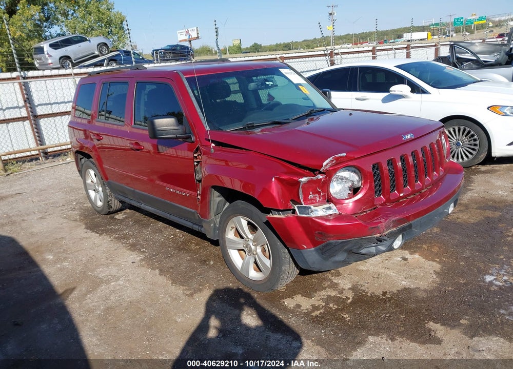 2015 JEEP PATRIOT LATITUDE VIN: 1C4NJPFB8FD304912