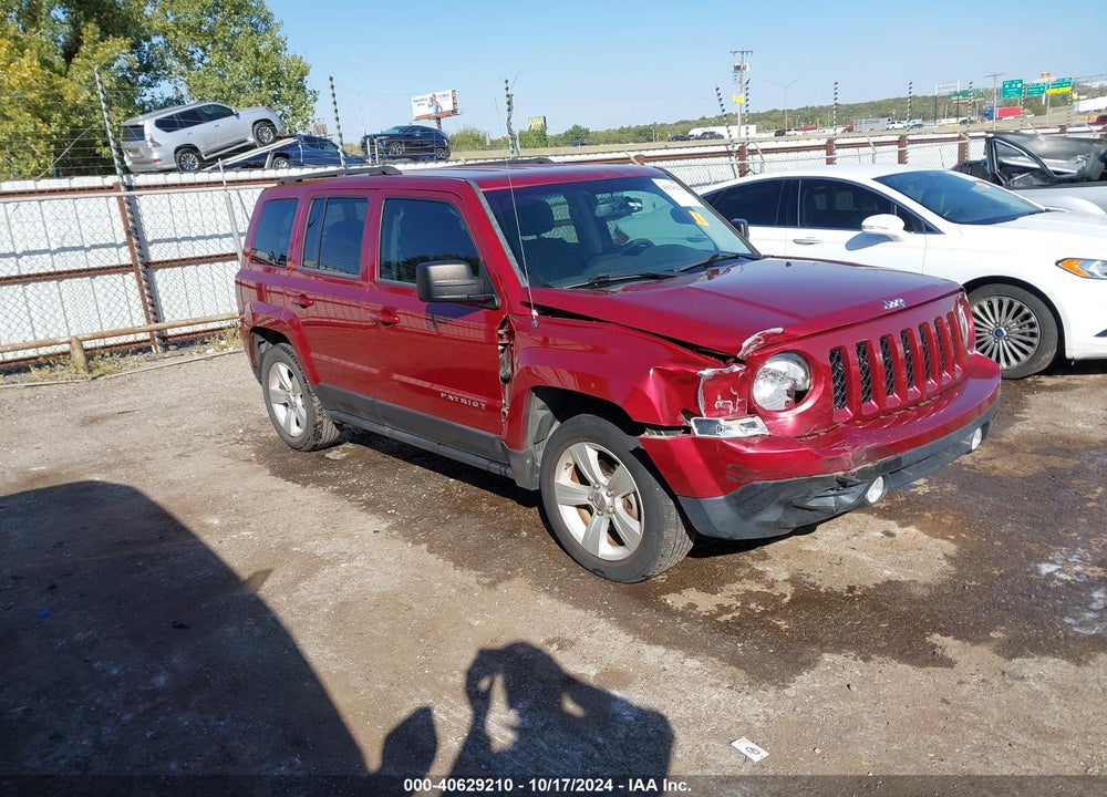 2015 JEEP PATRIOT LATITUDE VIN: 1C4NJPFB8FD304912