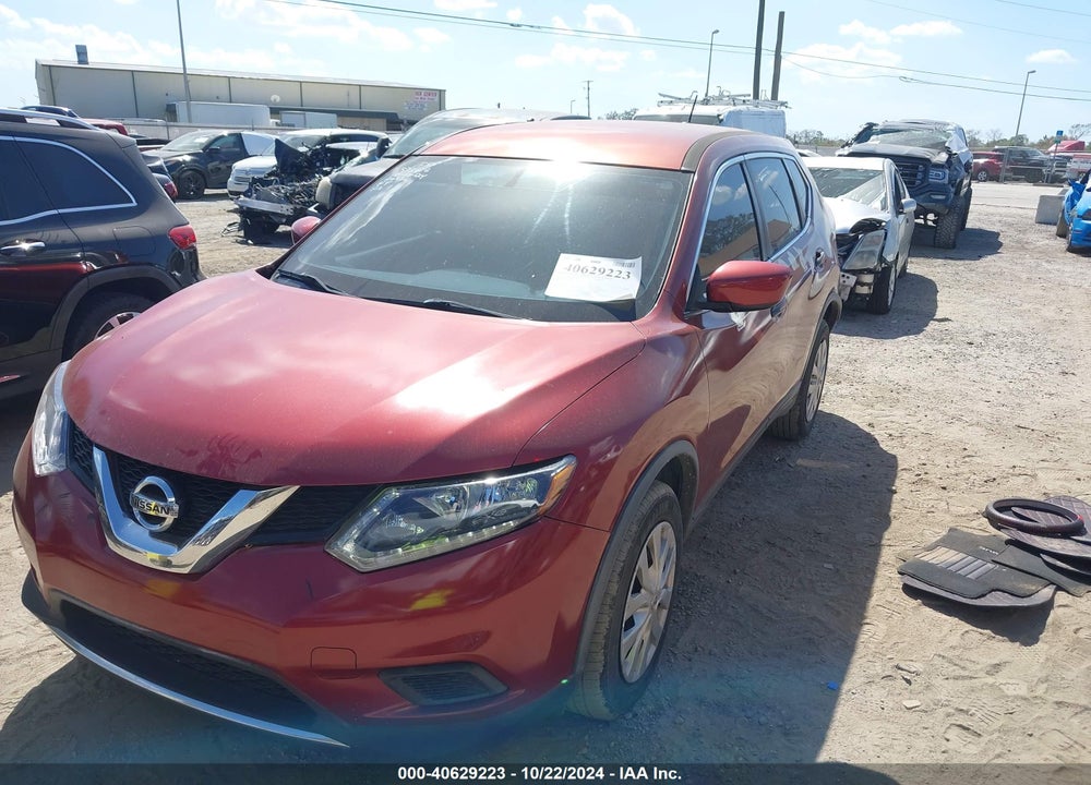 2016 NISSAN ROGUE S VIN: JN8AT2MT3GW007645
