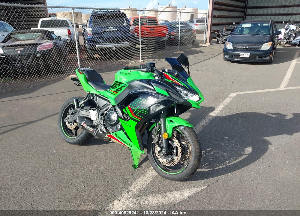 2024 KAWASAKI EX650 P VIN: ML5EXEP10RDAC4388