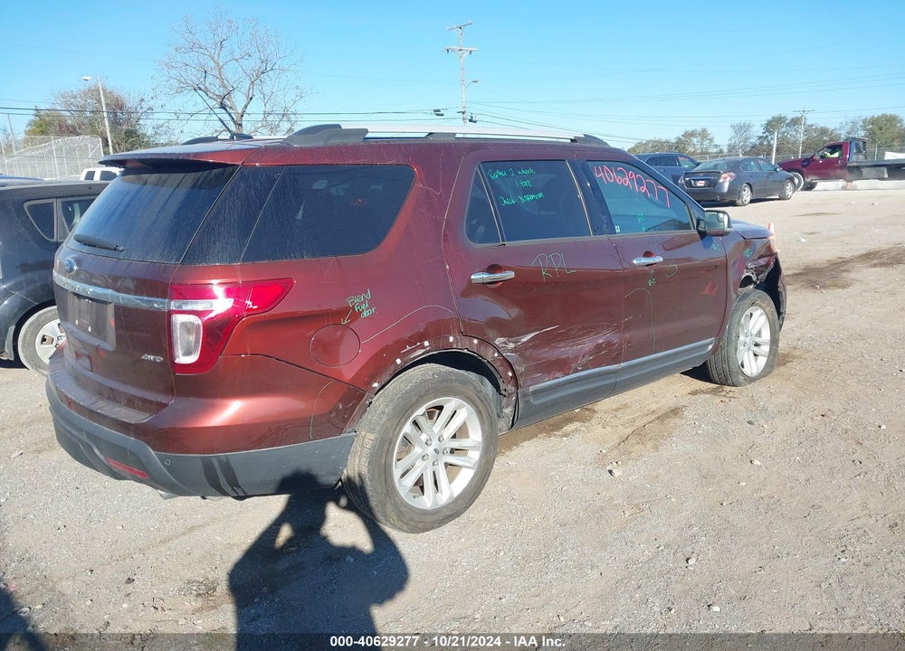 2015 FORD EXPLORER XLT VIN: 1FM5K8D83FGA50434