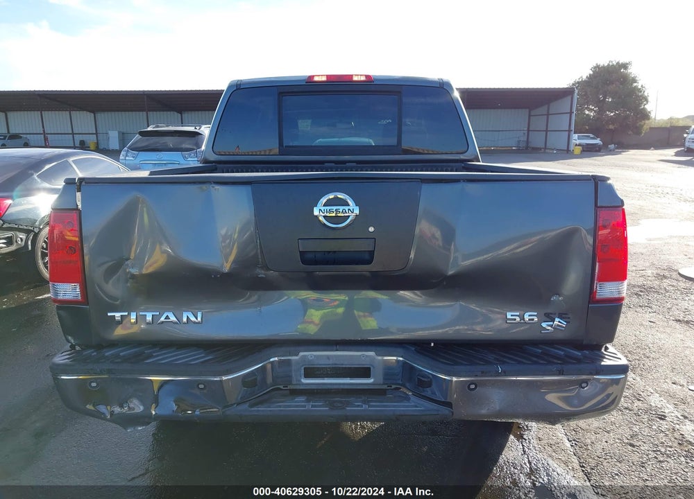 2008 NISSAN TITAN SE VIN: 1N6AA07D08N308985