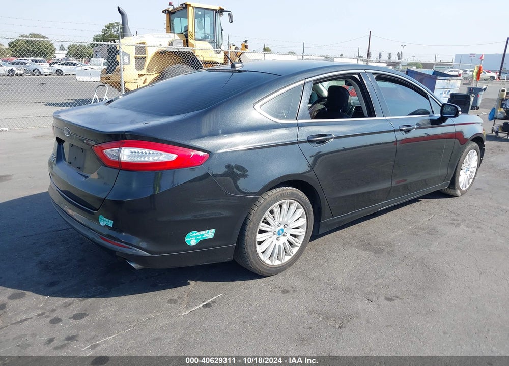 2013 FORD FUSION ENERGI SE LUXURY VIN: 3FA6P0PU6DR247873
