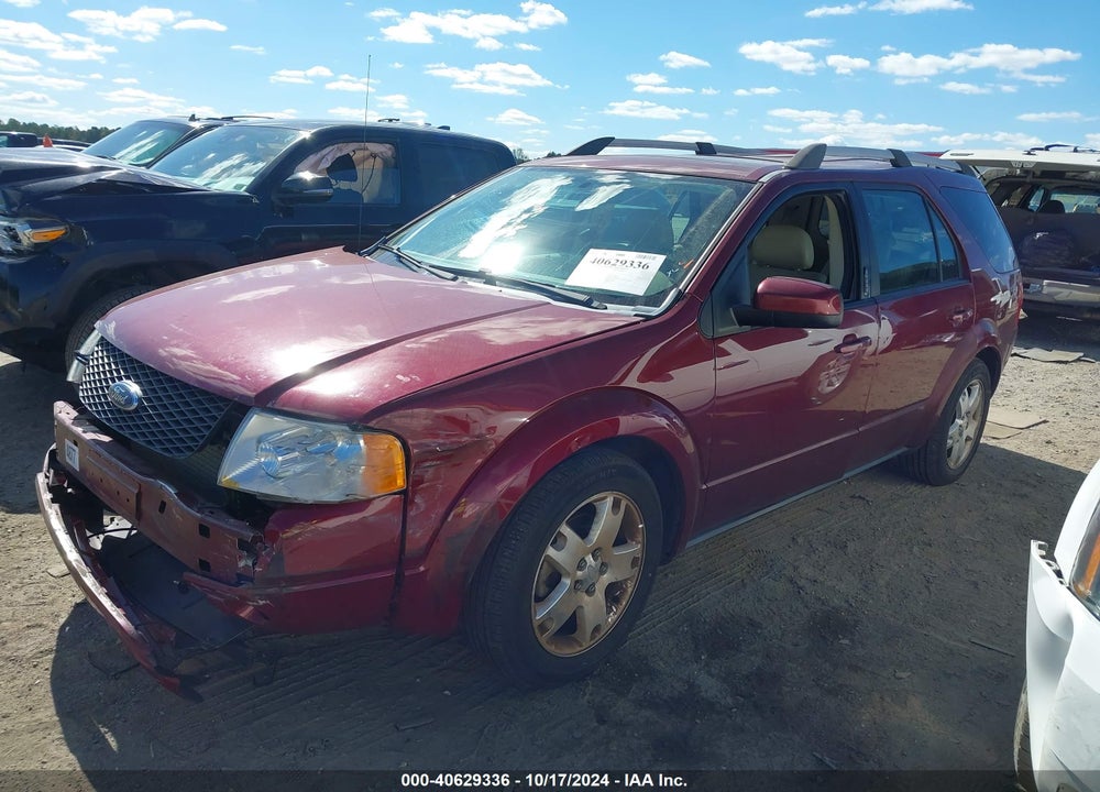 2007 FORD FREESTYLE LIMITED VIN: 1FMDK06127GA33445