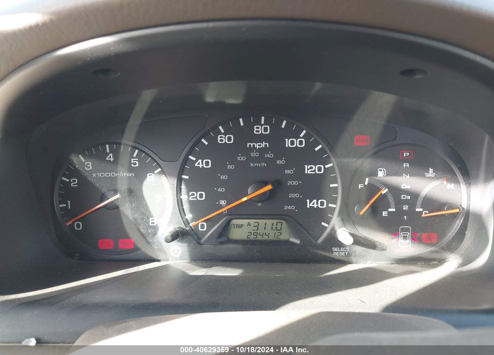 1999 HONDA ACCORD EX VIN: JHMCG5655XC060291