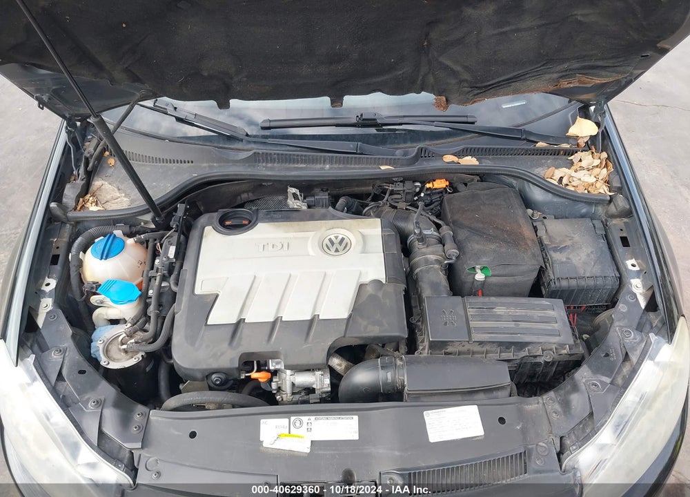 2013 VOLKSWAGEN GOLF 2.0L TDI 4-DOOR VIN: WVWDM7AJ1DW091319