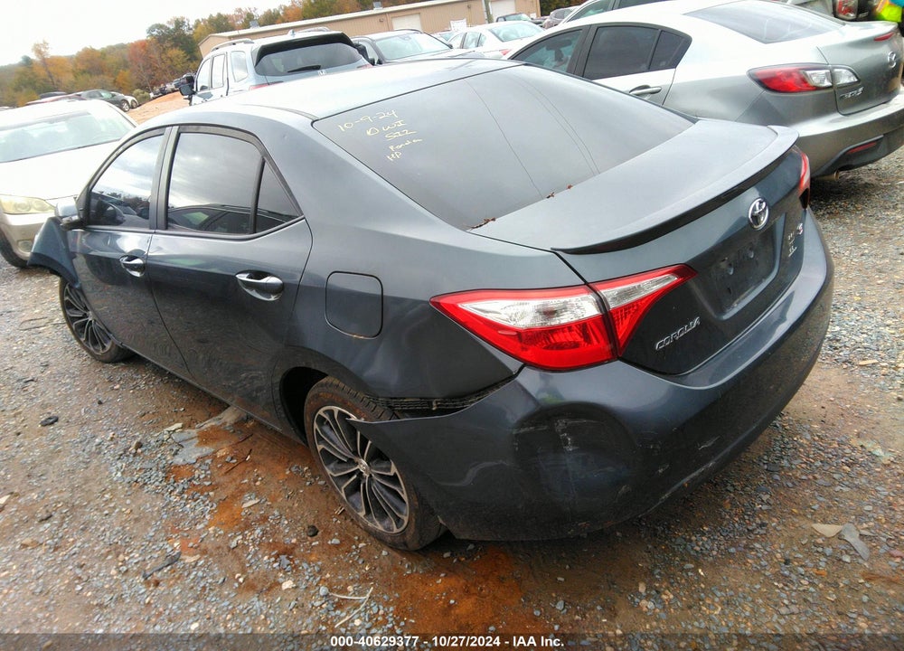 2015 TOYOTA COROLLA S PLUS VIN: 5YFBURHE2FP334613