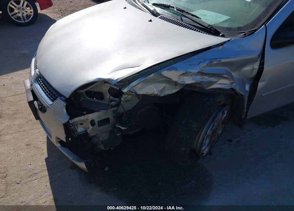 2005 DODGE NEON SXT VIN: 1B3ES56C55D277579
