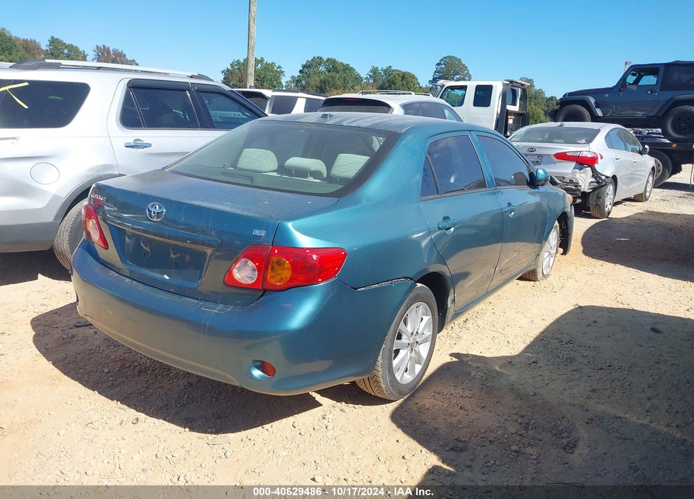 2010 TOYOTA COROLLA LE VIN: JTDBU4EE6A9120245