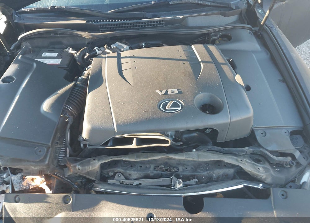 2007 LEXUS IS 250 VIN: JTHBK262572037940