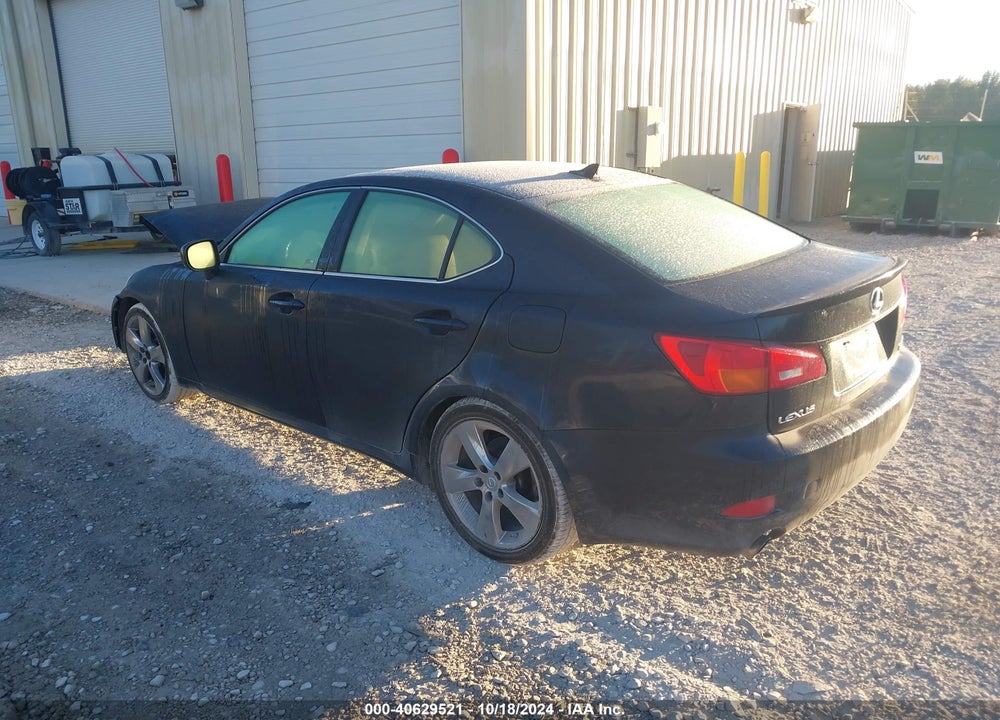 2007 LEXUS IS 250 VIN: JTHBK262572037940