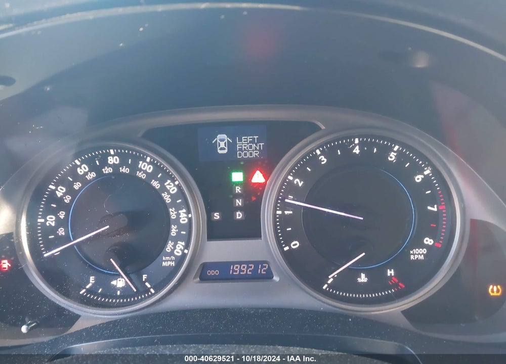 2007 LEXUS IS 250 VIN: JTHBK262572037940