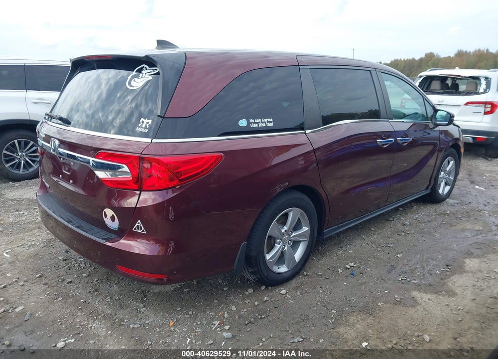 2018 HONDA ODYSSEY EX-L VIN: 5FNRL6H7XJB095608