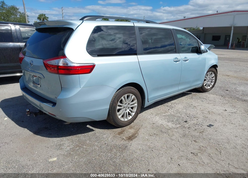 2016 TOYOTA SIENNA XLE LIMITED VIN: 5TDYK3DC4GS719181