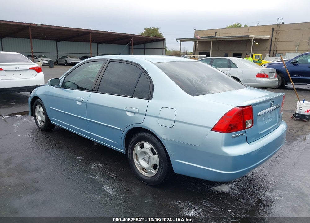 2003 HONDA CIVIC HYBRID VIN: JHMES95643S021183