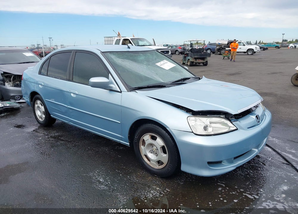 2003 HONDA CIVIC HYBRID VIN: JHMES95643S021183