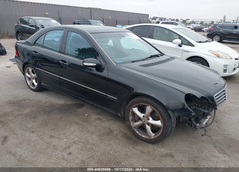 2005 MERCEDES-BENZ C 230 KOMPRESSOR SPORT VIN: WDBRF40J65F687784
