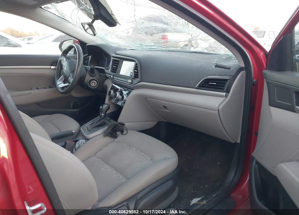 2019 HYUNDAI ELANTRA SEL VIN: KMHD84LF5KU745934