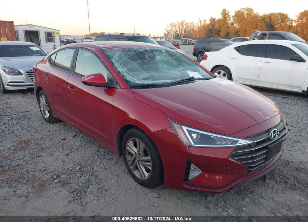 2019 HYUNDAI ELANTRA SEL VIN: KMHD84LF5KU745934