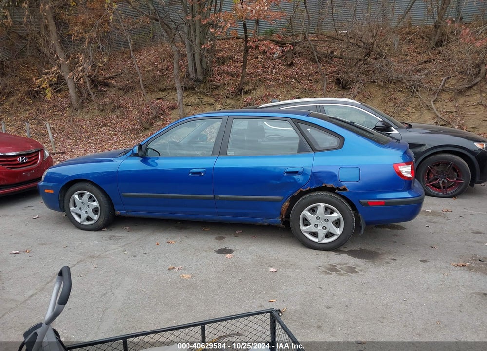 2005 HYUNDAI ELANTRA GLS/GT VIN: KMHDN56D55U175270
