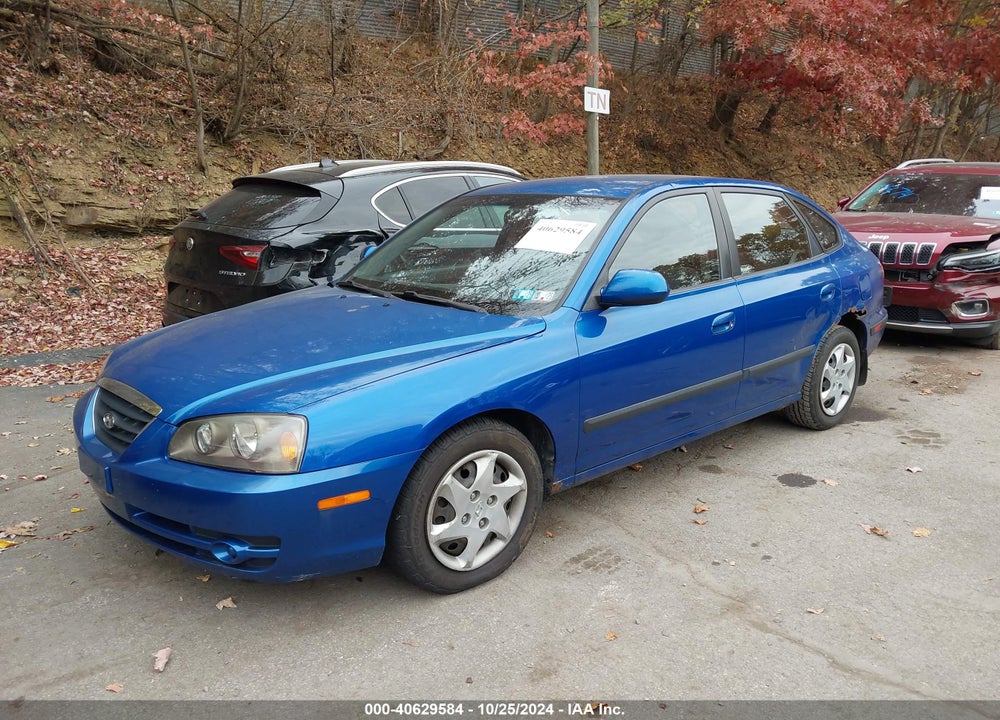 2005 HYUNDAI ELANTRA GLS/GT VIN: KMHDN56D55U175270