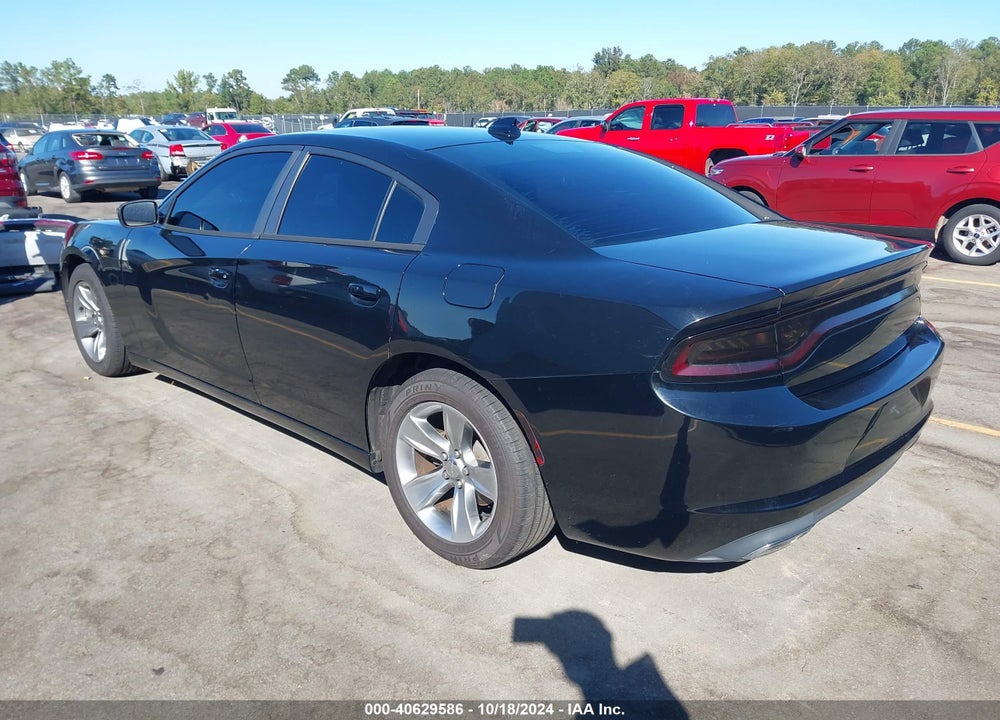 2016 DODGE CHARGER SXT VIN: 2C3CDXHG4GH138761