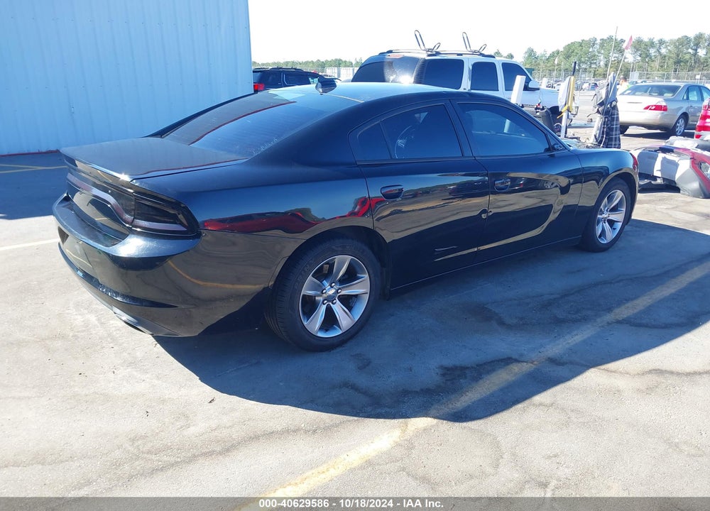 2016 DODGE CHARGER SXT VIN: 2C3CDXHG4GH138761