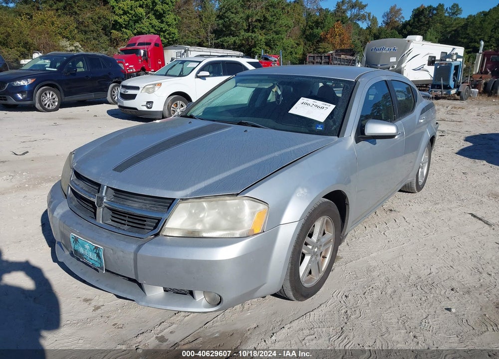 2010 DODGE AVENGER R/T VIN: 1B3CC5FBXAN102616