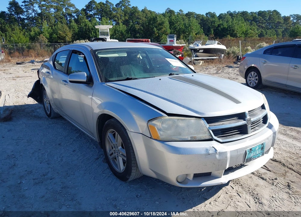 2010 DODGE AVENGER R/T VIN: 1B3CC5FBXAN102616